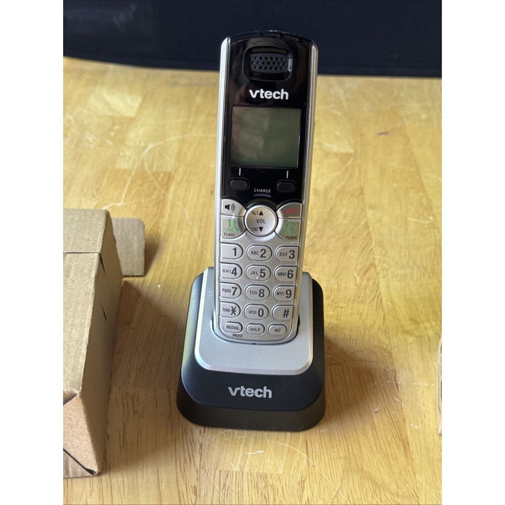 Vtech DS6101 DECT 6.0 1.9GHz 2-Line Cordless Expansion Handset Phone - Picture 5 of 10